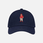 Lachsrari Cap Navy — Vorderseite