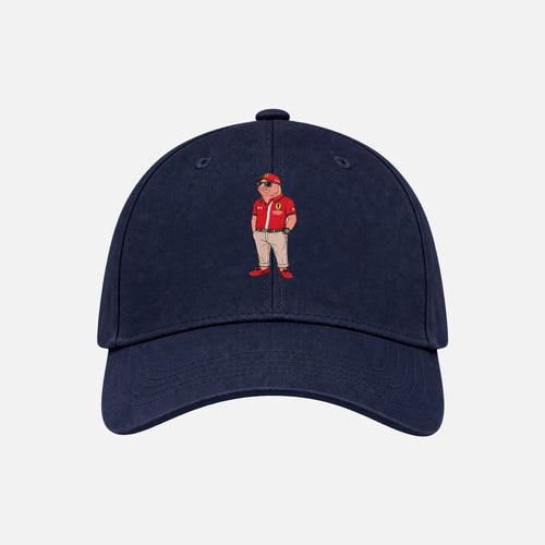 Lachsrari Cap Navy — Vorderseite