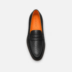 Geiler Lachs Loafer Schwarz — Von oben