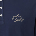OG Henley Navy — Stickerei Detail
