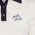 OG Polo (kurzarm) Weiß — Stickerei Detail