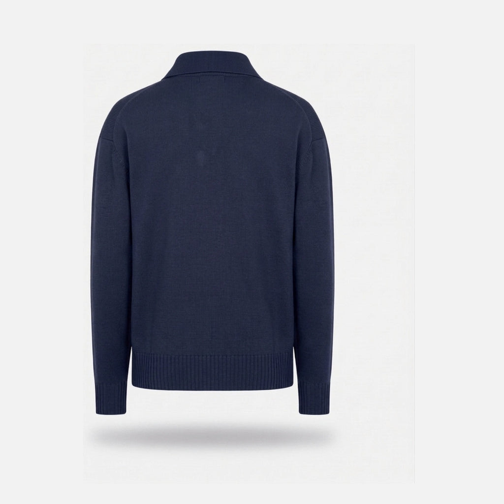 OG Polo (langarm) Navy — Rückseite