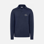 OG Polo (langarm) Navy — Vorderseite