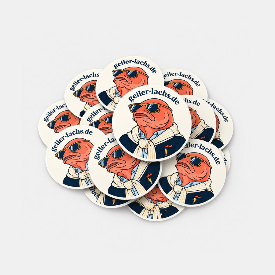 Geiler Lachs — Sticker