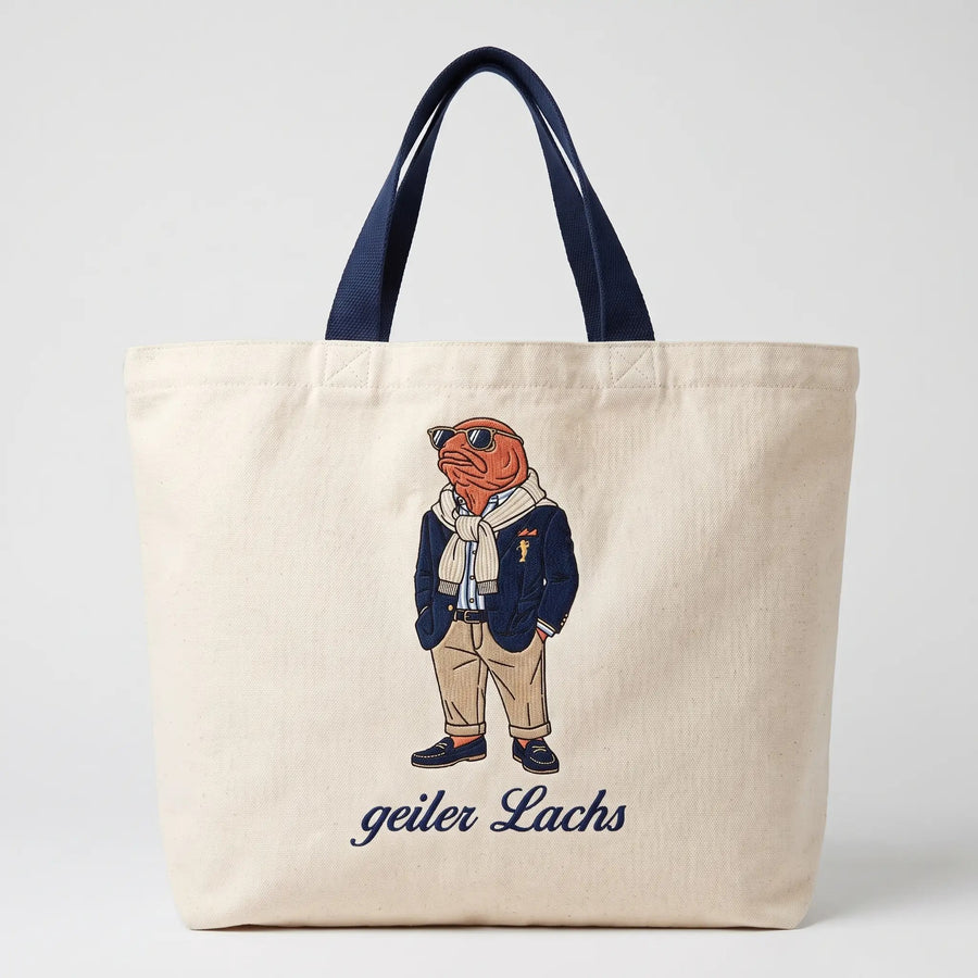 Geiler Lachs — Strandtasche