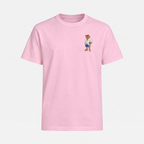 St. Tropez Lachs T-Shirt Rosé – Front mit Bruststickerei