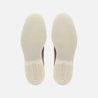 Geiler Lachs Suede Loafer Taupe — Laufsohle