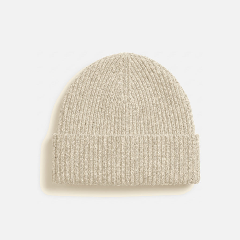 Sylt Beanie Creme — Rückseite