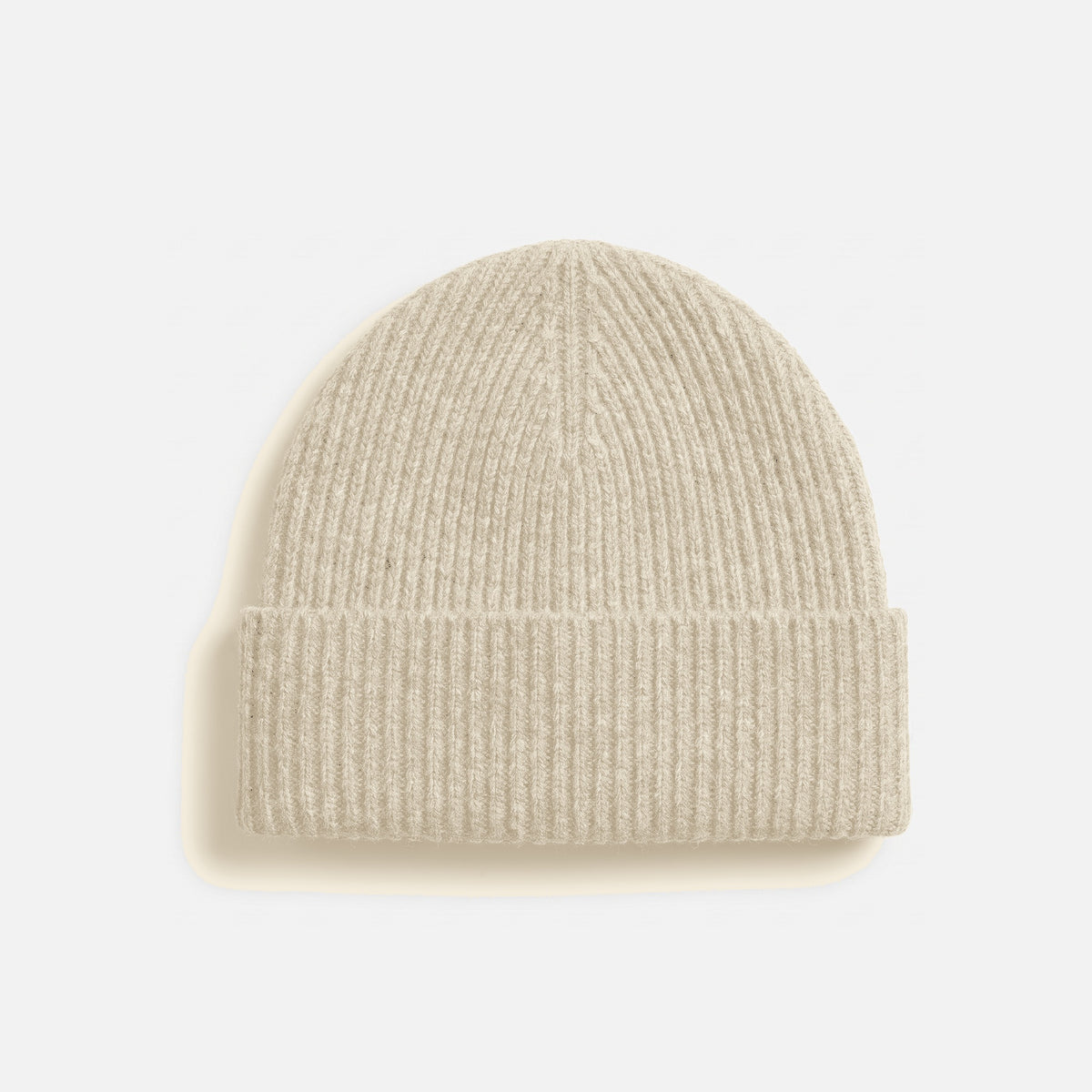 Sylt Beanie Creme — Rückseite