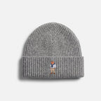 Sylt Beanie Grau — Vorderseite