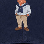 Sylt Cap Navy — Stickerei Detail