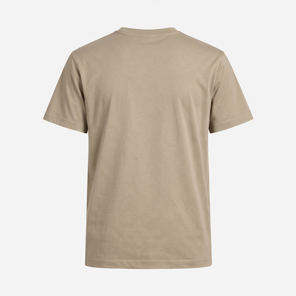 Sylt Lachs T-Shirt Sand – Rückseite