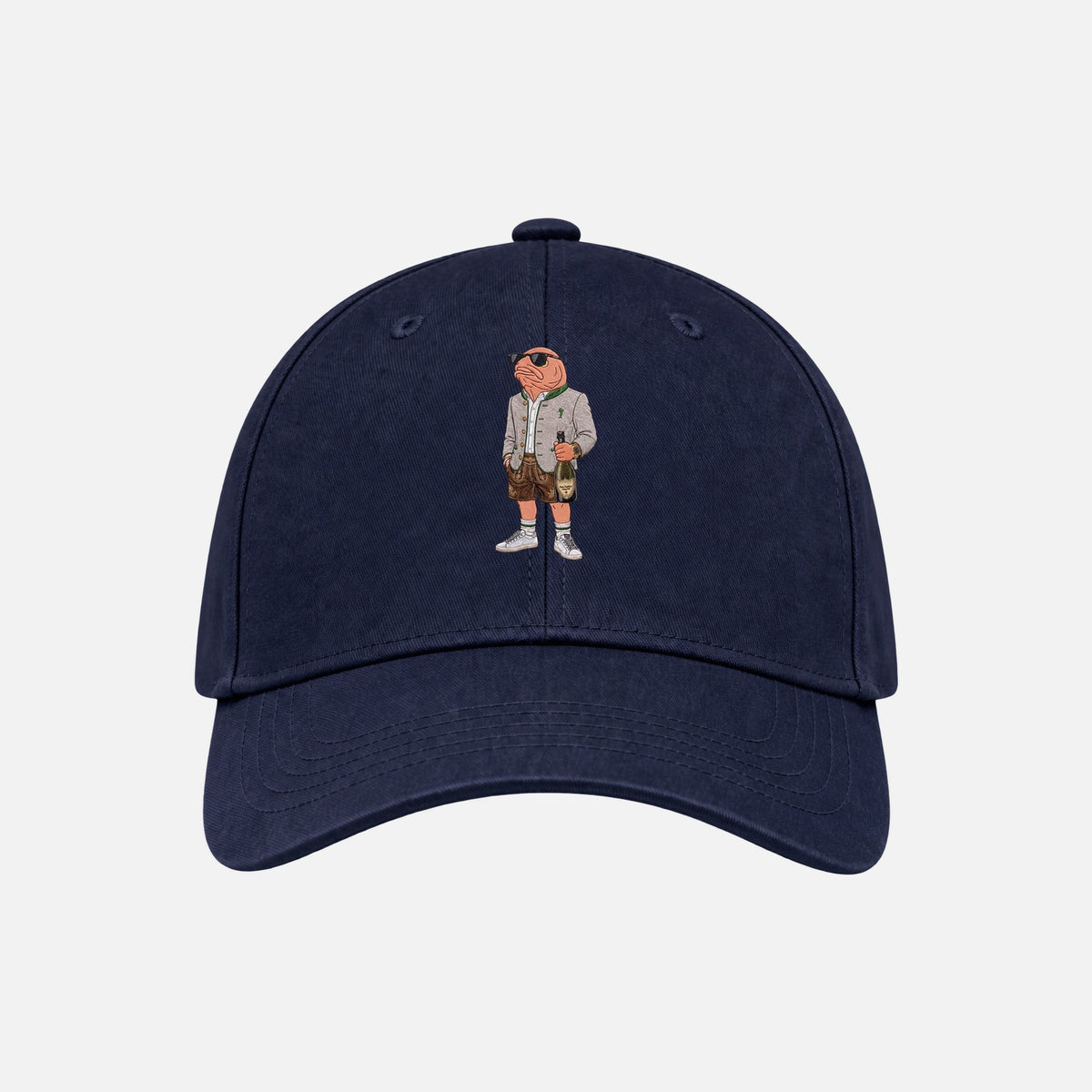 Tegernsee Cap Navy — Vorderseite